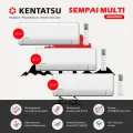 Мульти сплит-система на 3 комнаты Kentatsu Sempai KSGPA26х2+KSGPA35/K3MRB80HZRN1