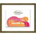 Рама багетная 90x100 для картин на холсте, пластиковая, без стекла и задника, ВсеПодрамники