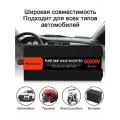 Чистый синусоидальный преобразователь частоты, автомобильный инвертор Moexsiac 6000 Вт, черный трансформатор 24 - 220В