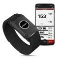 Монитор сердечного ритма FITCENT ANT + Bluetooth HR сенсор IP67 Водонепроницаемый для Strava DDP Yoga Zwift Wahoo Garmin Watch, Черный