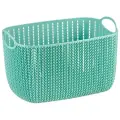 Корзина косметика IDEA (М-Пластика) Вязание 7 л 1 фисташковый 16 см 29 см 1 шт. 7 л 28 см отсутствует