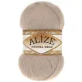 Пряжа Alize Angora Gold (Ализе Ангора Голд) - молочно-бежевый (506), 100 г / 550 м (20% шерсть, 80% акрил) - 1 шт