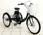 Трехколесный электровелосипед для взрослых Izh-Bike (Иж-Байк) Фермер 24 2025 Черный
