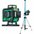 Комплект лазерный уровень greenliner 4-360 + штатив-штанга элевационный lp-300 INSTRUMAX в комплекте с треногой 3 м IM0159