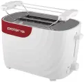 Тостер Polaris PET0720 белый-красный 700Вт 6 режимов