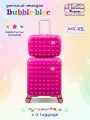 Чемодан-каталка IT Luggage, ручная кладь, 34х44х20 см, розовый, фиолетовый