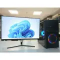 Игровой компьютер Intel Core i5, 8GB, RX 550 4GB, SSD 120GB, HDD 500GB, Wi-Fi, монитор 24 Full HD — полный комплект