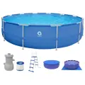 Каркасный бассейн Avenli 4,5 м х122 см,15233 л (в комплекте с фильтр-насосом, лестницей, подстилкой)