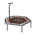 Батут Vlaken JL-006, спортивный, с ручкой, шестиугольный, 130 см, до 110 кг
