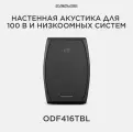 Акустическая система Cvgaudio ODF416TBL, настенная, двухполосная
