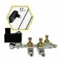 Сборка CAMOZZI с электромагнитным клапаном на три аквариум, 12V для подачи СО2 в аквариум