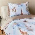 Постельное белье детское Сатин, Комплект с принтом, 1,5 спальное