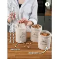 Мешочки из льна для хранения продуктов, набор 3 шт (2 л, 15х13 см) бежевый S