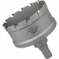 Коронка твердосплавная с центрирующим сверлом по металлу 64 мм vertextools 1819-64