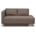 Диван Кадис (прямой) медово-коричневый (Модерно 03), раскладной, еврокнижка