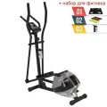 Эллиптический тренажер UNIXFIT SL-350, маховик 7 кг (инерционный вес 16,5 кг), 8 уровней нагрузки + набор для фитнеса