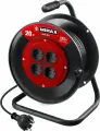 MIRAX Удлинитель на катушке MIRAX ПВС 2х0.75 20м 1300Вт