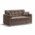 Диван-кровать WESTENY Грич120 152х75х81, 115х185, 1 место, коричневый микровелюр