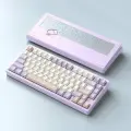 WOB Игровая клавиатура беспроводная Rainy75 Pro Purple, RGB, CocoaSwitches, Anodized, Английская раскладка, фиолетовый
