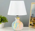 Настольная лампа Корин Е27 40Вт разноцветный 22,5х22,5х32,5 см