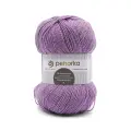 Пряжа для вязания Пехорка 'Мерцающая' 100г, 430м (96% акрил высокообъемный, 4% метанит) (178 светло-сиреневый), 5 шт