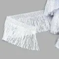 0390-0310 Бахрома нитяная 120мм*25м (501 белый)