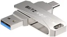 Флэш-накопитель BlitzWolf BW-UPC2 2 in 1 Type-C USB3.0 Flash Drive 128GB Silver