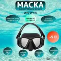 Маска для плавания Dive Optic c диоптрийными линзами -5,0