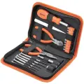 Набор инструментов Sparta, 25 предметов, металл/пластик, компактный чехол, для дома и ремонта