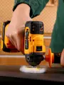 Шлифмашина полировальная аккумуляторная DEKO DKCP20, 75 мм, 20В, 1x3.0Ач