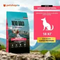 Корм сухой Nero Gold полнорационный для собак и щенков Мясной коктейль, 18 кг