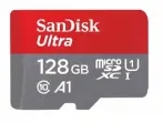 Карта памяти MicroSDXC 128GB SanDisk SDSQUAB-128G-GN6MN Ultra Class 10, UHS-I, R 140 МБ/с, без адаптера SD