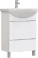 Тумба под раковину Vigo Wing tn. WIN. BAL.60.2Y белый 56 см, напольная, белый