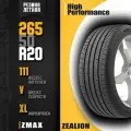 Летние шины 265/50R20 111VXL ZMAX ZEALION
