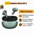 Наушники Realme Buds Air 6 TWS, беспроводные наушники с активным шумоподавлением 50 дБ, Bluetooth 5.3 LHDC 5.0, IP55, 40 часов автономной работы