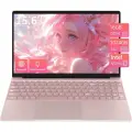 15.6 Ноутбук для работы и учебы, Notebook, RAM 16 ГБ, SSD 128 ГБ , IPS Full HD , Intel N5095, русская раскладка Розовый