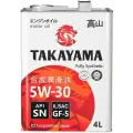 Масло моторное TAKAYAMA ADAPTEC 5W30 SP GF-6A синтетика 4 л 6056131