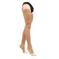 Чулки медицинские компрессионные с открытым носком ORTO 223Т, Long, темно-бежевый, 2 класс компрессии, размер S