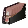 Влажный корм Мираторг Extra Meat пауч для котят (кусочки в желе) Телятина, 80 г х 24 шт.