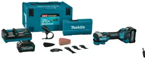 Аккумуляторный мультитул Makita TM001GD201 XGT 40Вольт 2акб 2.5Ач, кейс