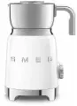 Вспениватель молока Smeg MFF11WHEU, нержавеющая сталь, цвет белый