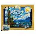 Конструктор картина Звёздная ночь Винсент Ван Гог 1830 дет.