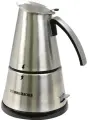 Кофеварка ROMMELSBACHER EKO 366/E Delux, эспрессо, нержавеющая сталь / черный