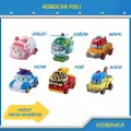 Робокар поли Игровой набор Robocar Poli из 6 роботов трансформеров мини