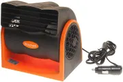 Вентилятор HX-302 16см (6) 24V (12/15W) диммер, безлопастной, black/orange MITCHELL