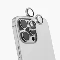 Защитные линзы для камеры iPhone 15 Pro Max стекло с AR покрытием-Серебро