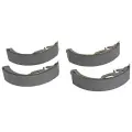 Барабанные тормозные колодки задние LADA 11180-3502090-55 (4 шт.) черный