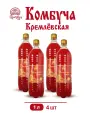 Напиток Комбуча Кремлёвская 4 шт х 1 л чайный гриб, мёд и лаванда