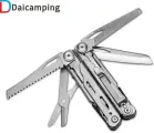 Daicamping DL10 EDC нож складной инструменты мультитул плоскогубцы -Silver