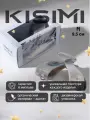 Крабик для волос KISIMI, размер M, цвет: серый, коллекция: UNIQUE, 1 шт